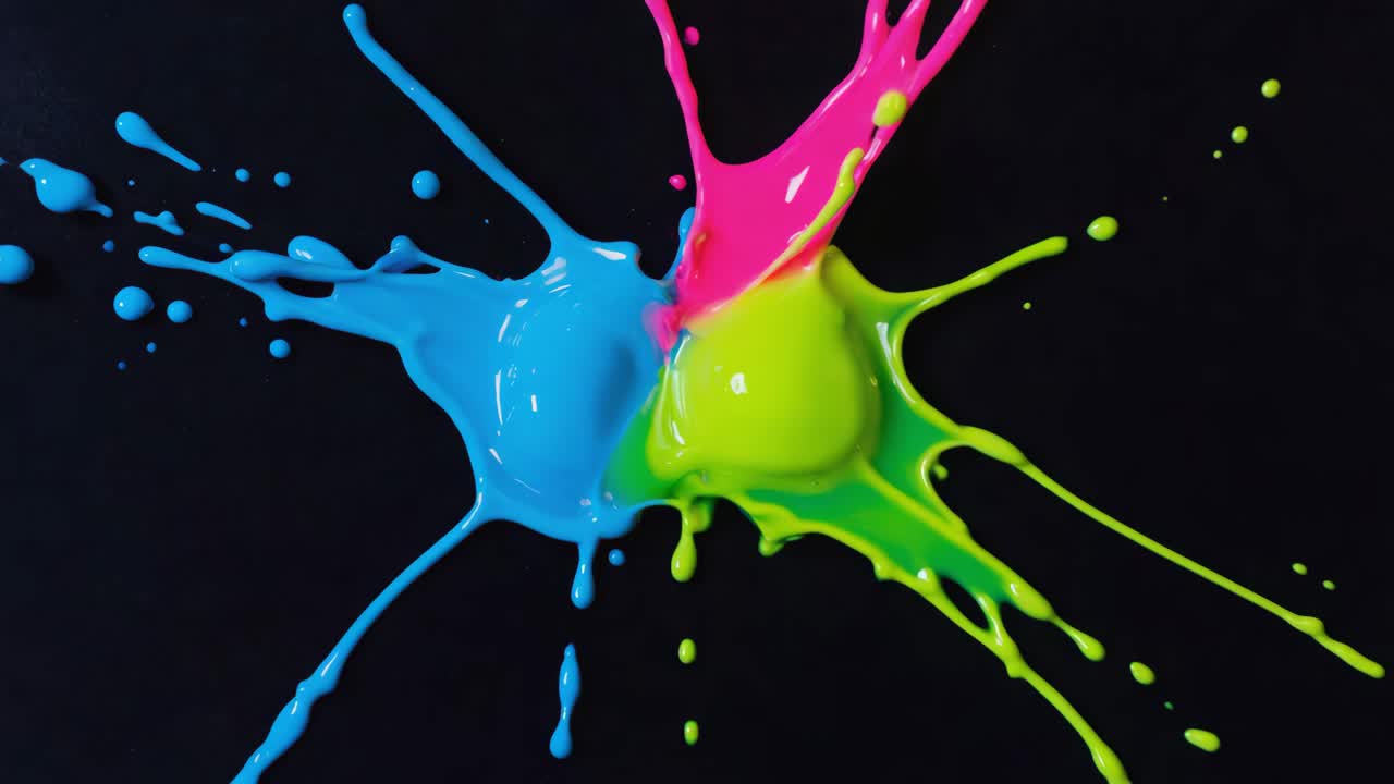 Colorful Paint Splash