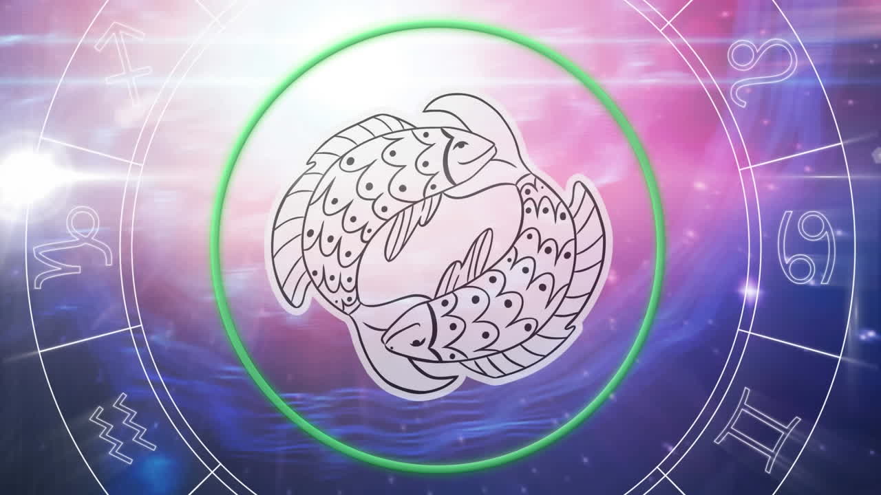 크리스마스, 우정, 관계 및 전통 개념 디지털로 생성 된 비디오