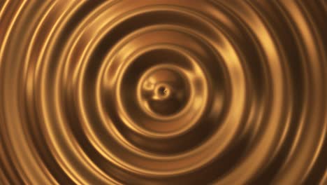 abstract loop ripple gold 3d wave