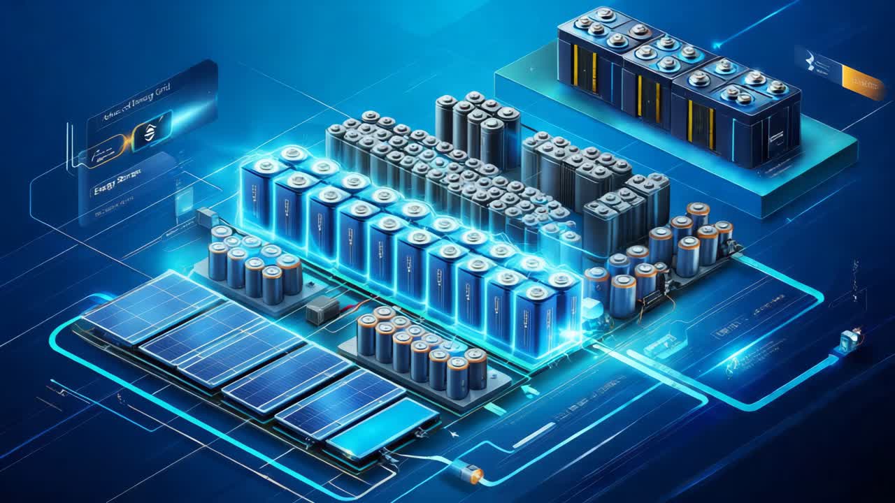 Advanced Battery and Solar Energy Storage System