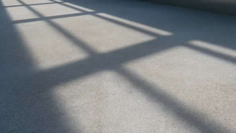 shadows on the floor