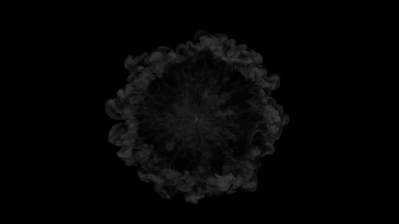 explosión de humo abstracta