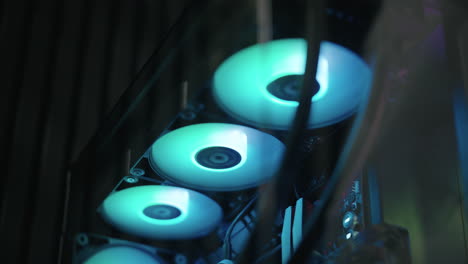 ventiladores de la caja de la computadora rgb