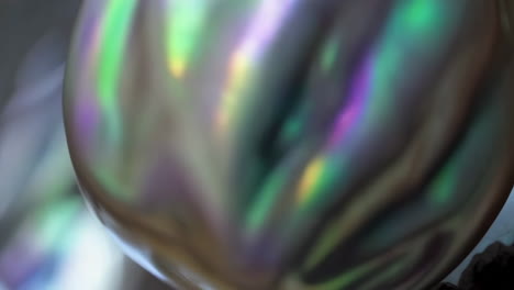 abstract iridescent pearlescent reflections