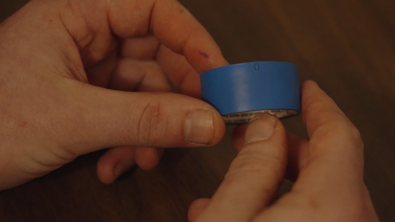 cinta de desenrollado para trabajos de reparación