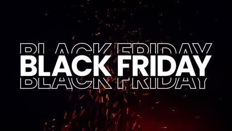 Black-Friday-Grafikelement-Mit-Flammenfeuer-Funkenhintergrund