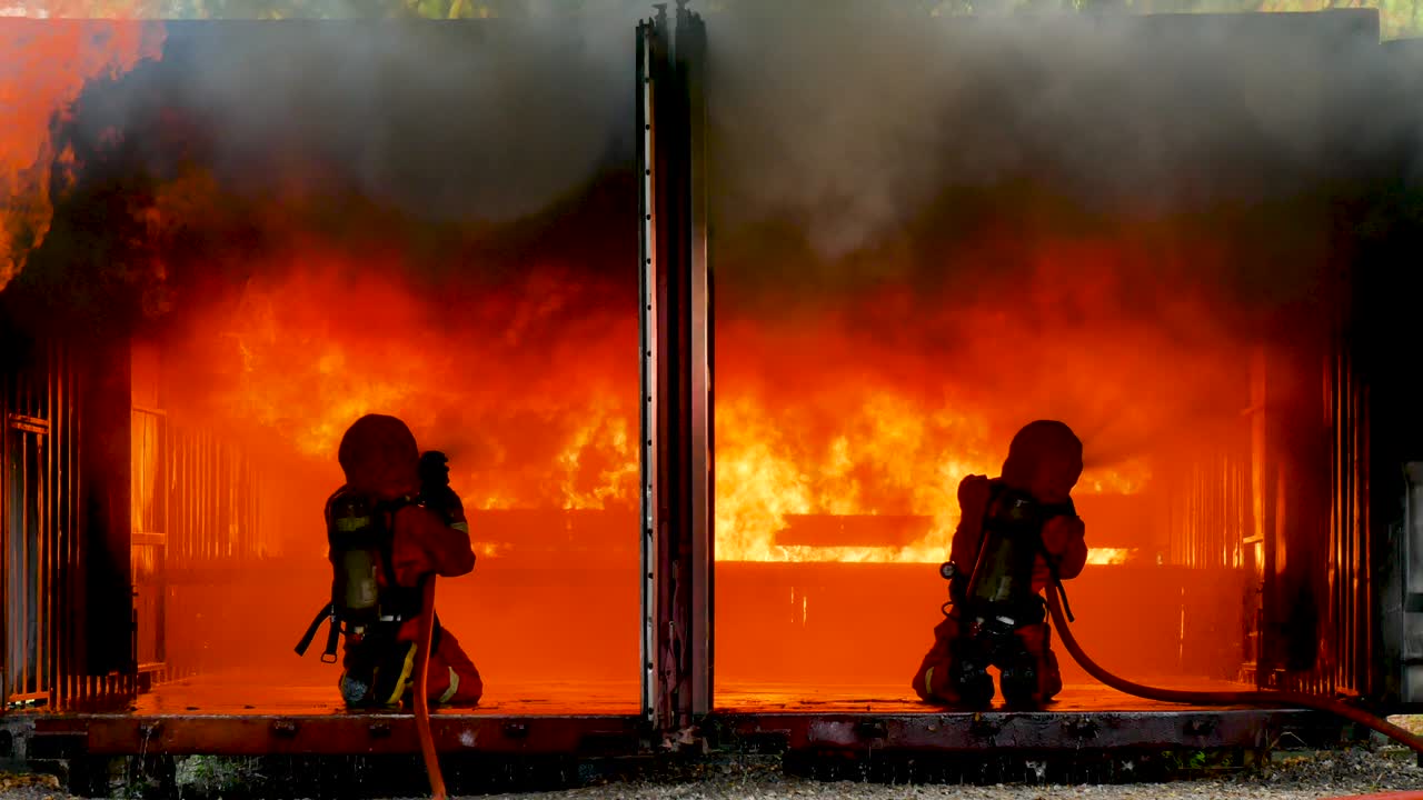화재 폭발 불타는 자동차 화재 거리 연기, 뜨거운 위험 불꽃 연소 효과, 화재 연소 자동차 사고 재난 화재, 화재 재난 연소 불꽃 높은 열 거의 폭발.