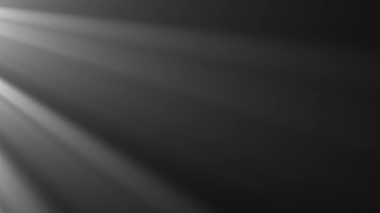 Animated Light Rays Moving on a Dark Background