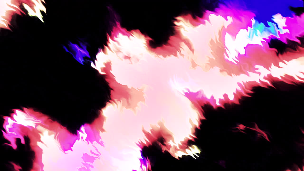 arte abstracto colorido y fluido