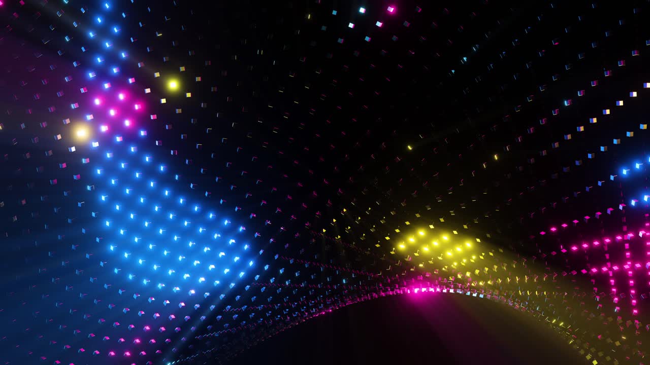 un fondo animado brillante y abstracto. una animación con bucles infinitos.