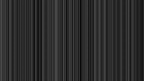 animación en bucle de líneas verticales negras y grises oscilantes