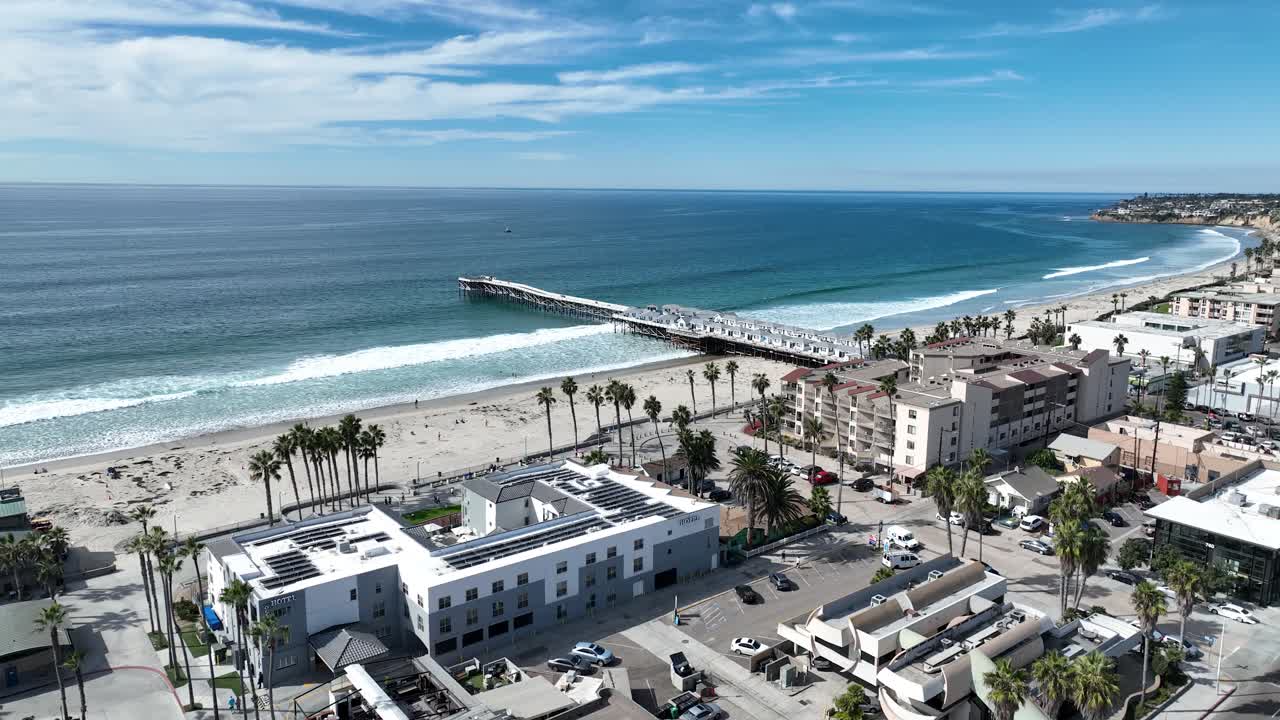 미국 캘리포니아 주 샌디에이고 의 태평양 해변