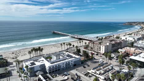 playa del pacífico en san diego en california estados unidos