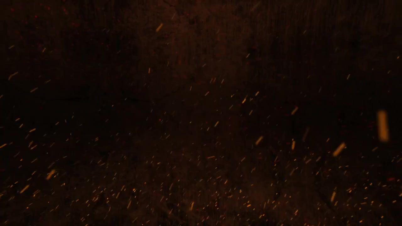 Video generado digitalmente de fuego