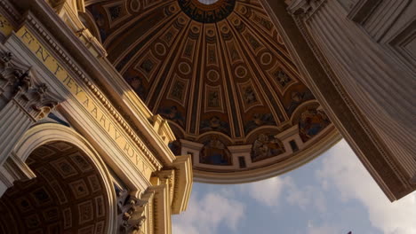 st. peter's basilica interior and dome