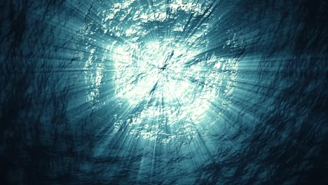 light underwater seamless loop