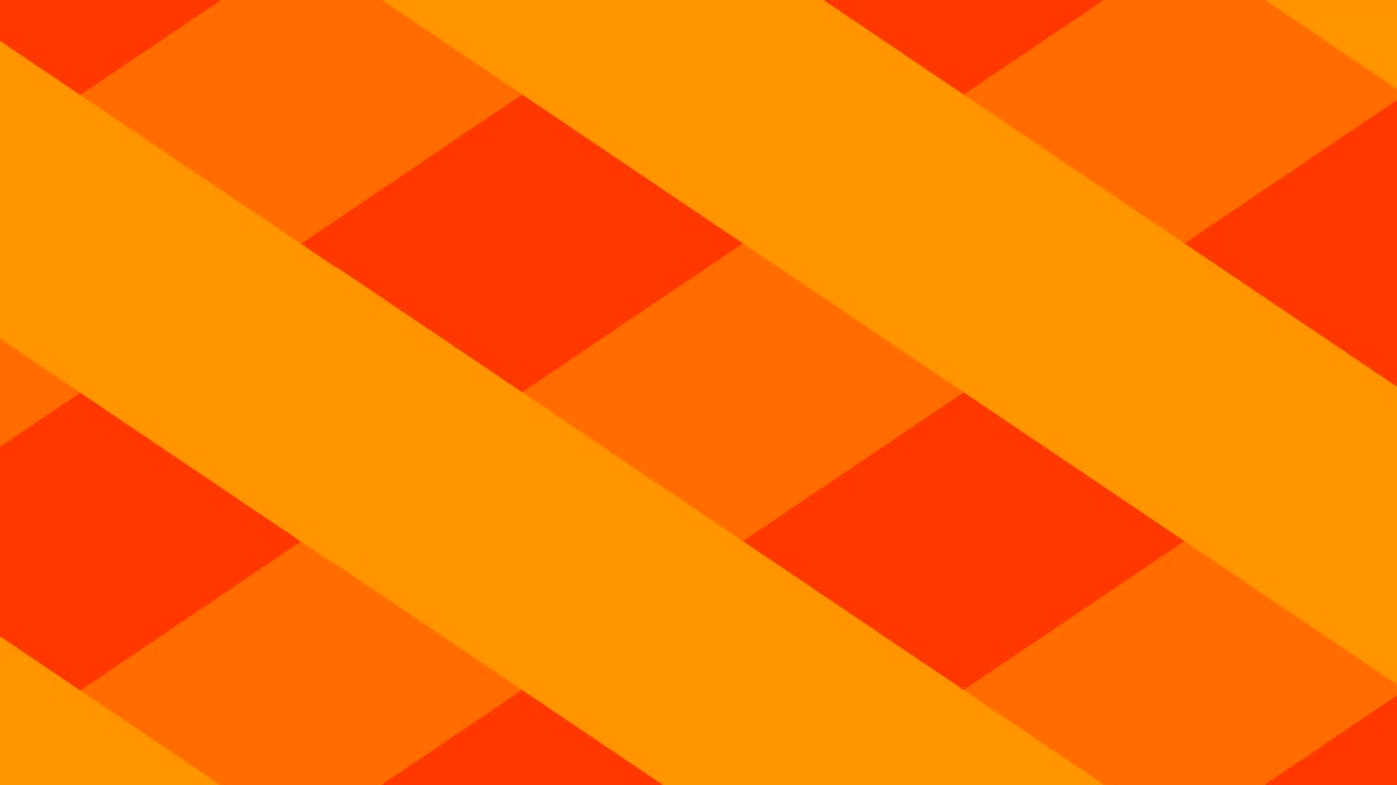 Fyrkantig rörlig bakgrundsslinga, orange