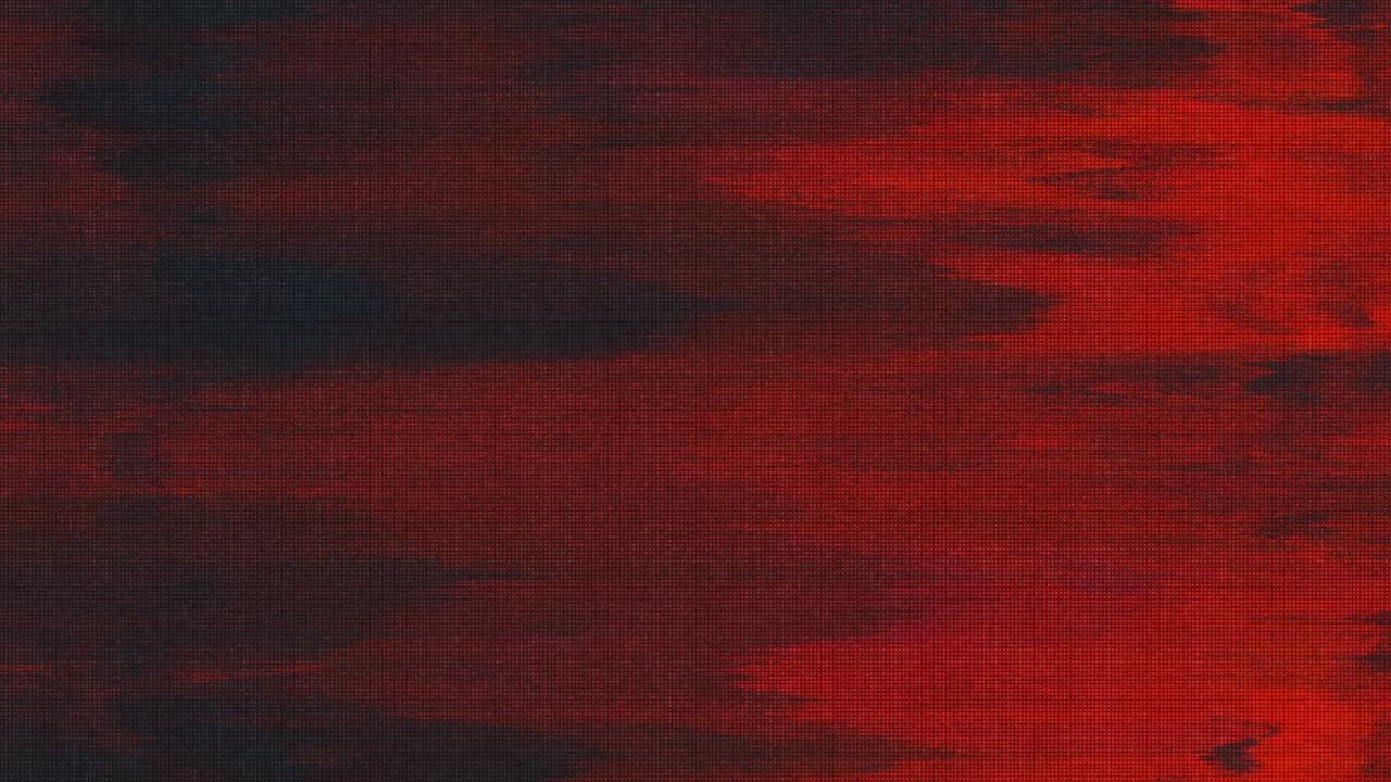 diseño único abstracto animación digital ruido de píxeles error de fallo daño de video
