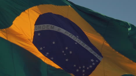brazil flat zoomed in waving