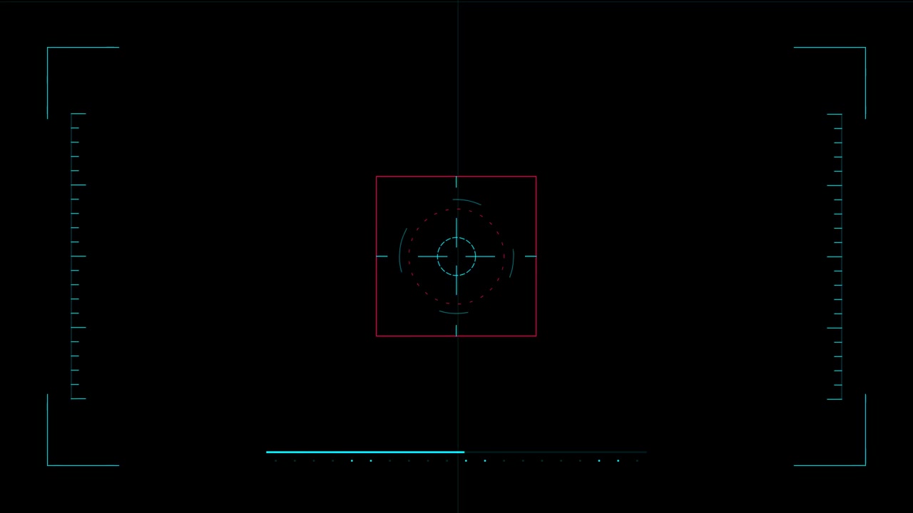 Digital Camera Viewfinder Overlay with Targeting Reticle