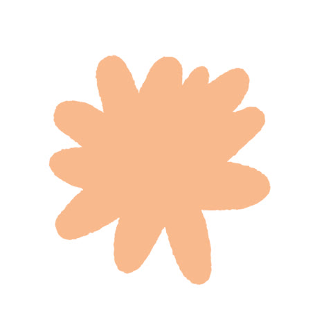 Abstract Organic Flower