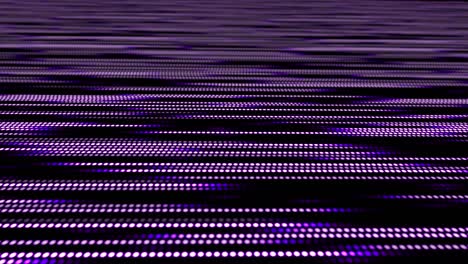 animación de puntos línea cibernética gráficos de movimiento