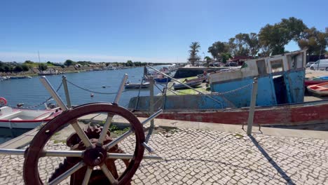 take me to the sea, romantic fishing harbour in the algarve portugal