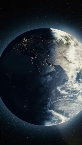 earth from space: day and night