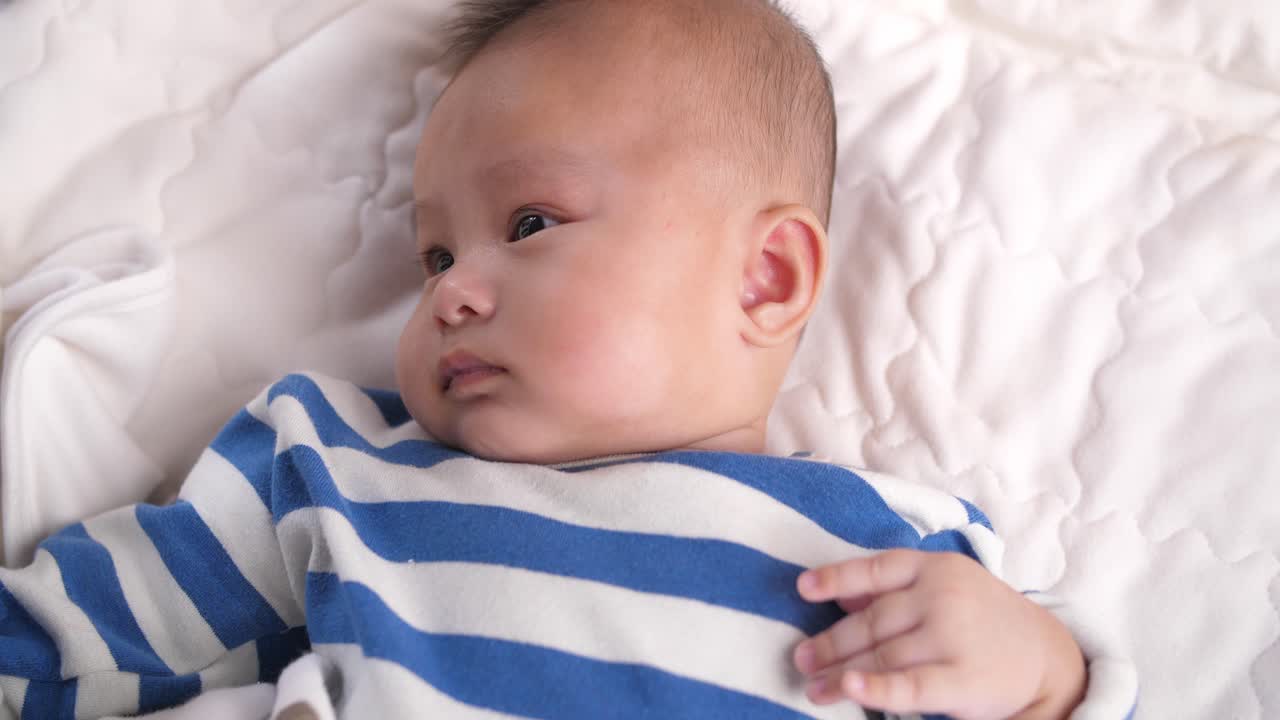 Baby Sleeping, Video In 4K