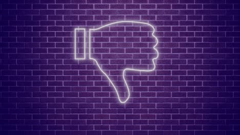 signo de neón con flecha en la pared de ladrillo 4k