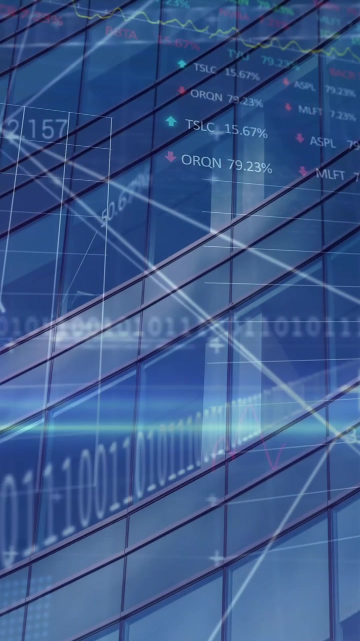 Animasjon av databehandling over landskap