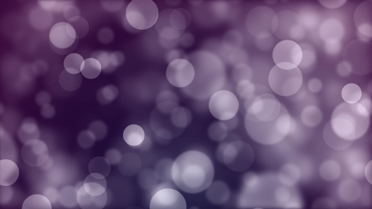 4k desenfocado de luces brillantes festivas círculo, colorido de navidad de fondo de bucle.