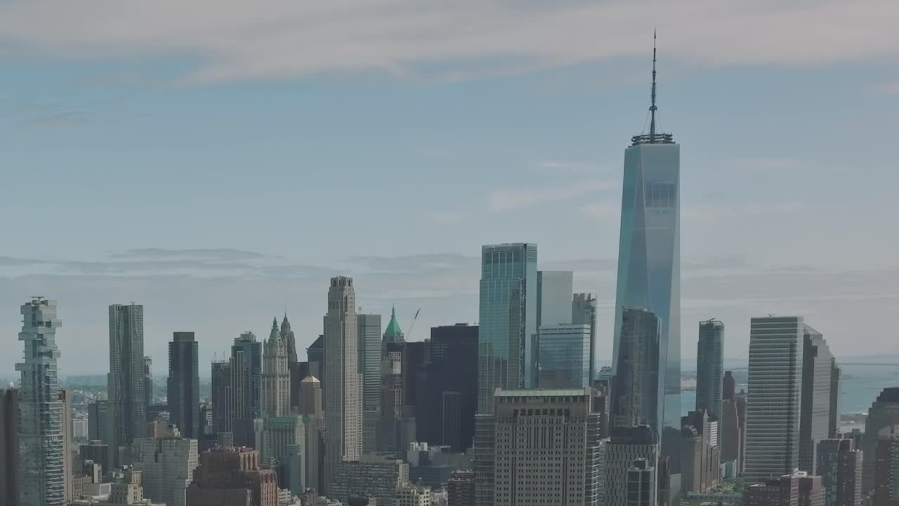horizonte de la ciudad de nueva york