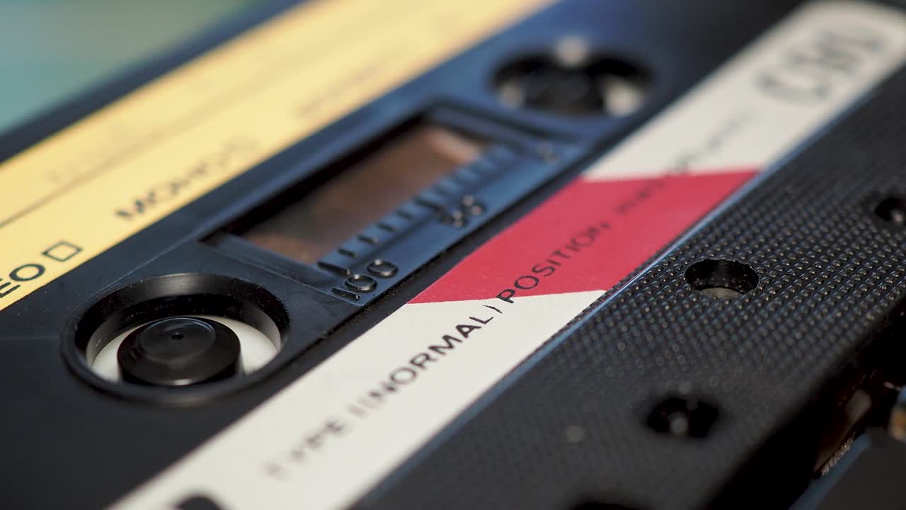 cerrar platina de casete compacta reproducir