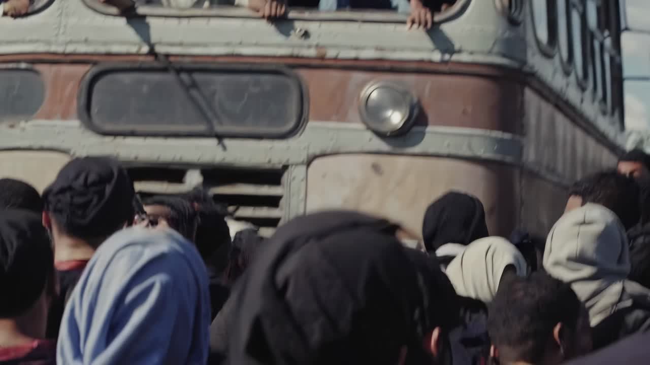 과밀 버스 여행