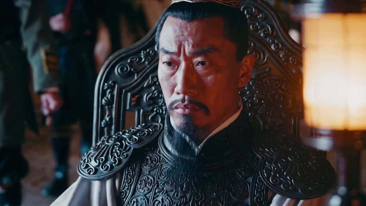 Historical Figure in Royal Attire