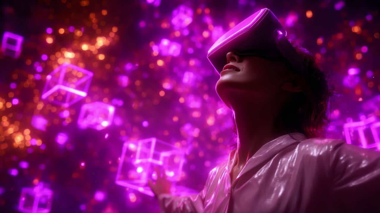 Exploring Virtual Realities: A Captivating Experience of Immersion and Interaction in a Vivid Colorful Dimension Enhanced by Advanced Technology and Digital Art Forms