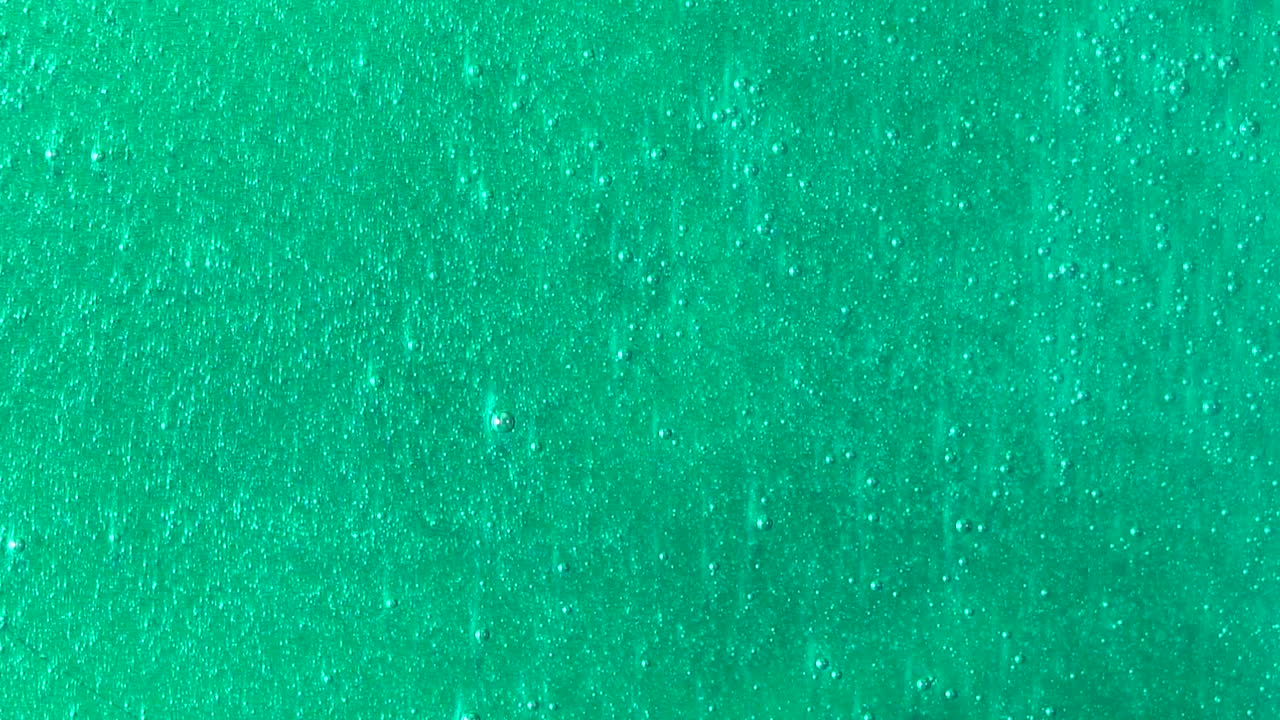 Primo piano di slime ottanio brillante