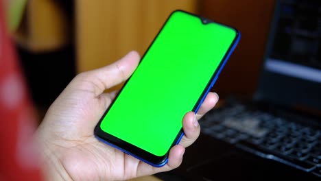 Close-up-of-women-hand-holding-smart-phone