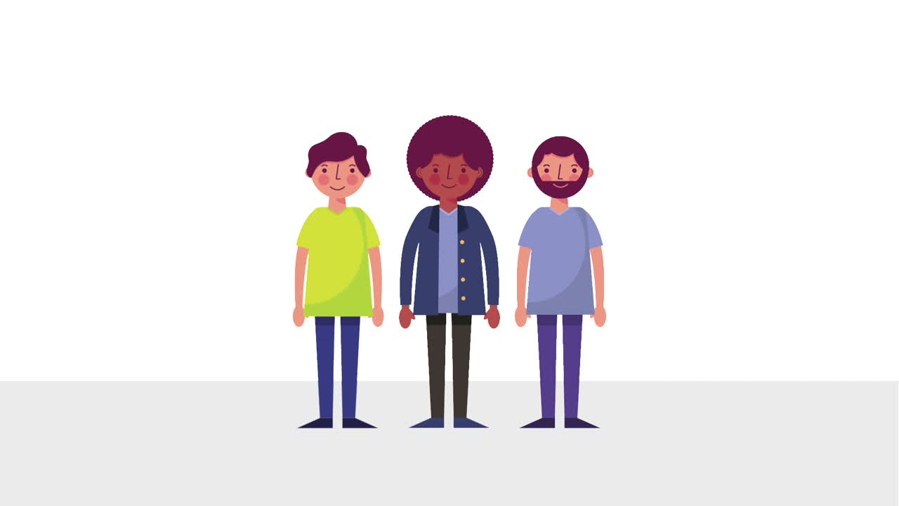 las personas, el personaje, el avatar.