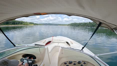 view of front deck and part of the