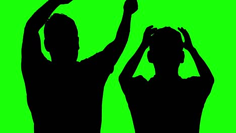 crowd silhouette 9