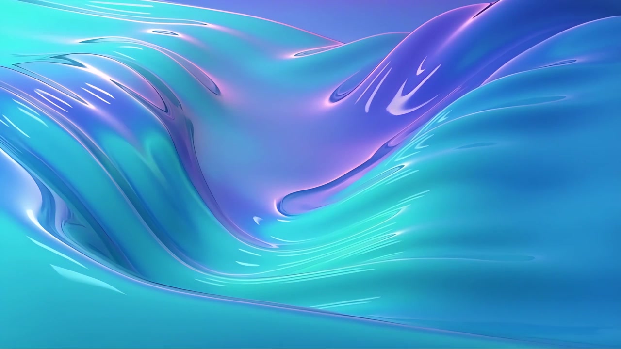 Abstract Fluid Motion Background 4K