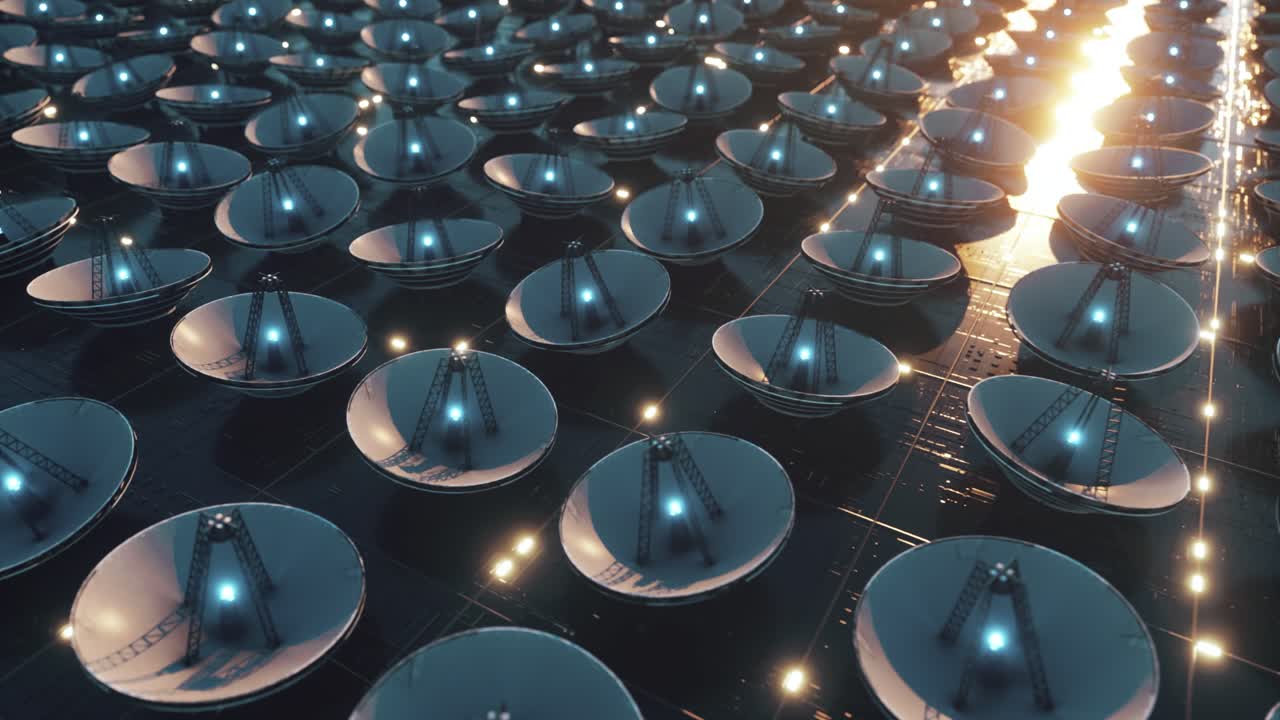 위성 접시 배열