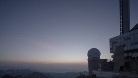 pic du midi sunset 4k 2