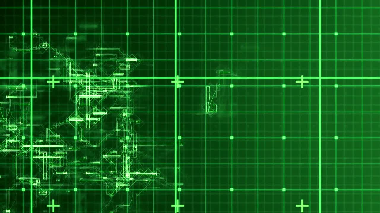 매트릭스의 디지털 애니메이션