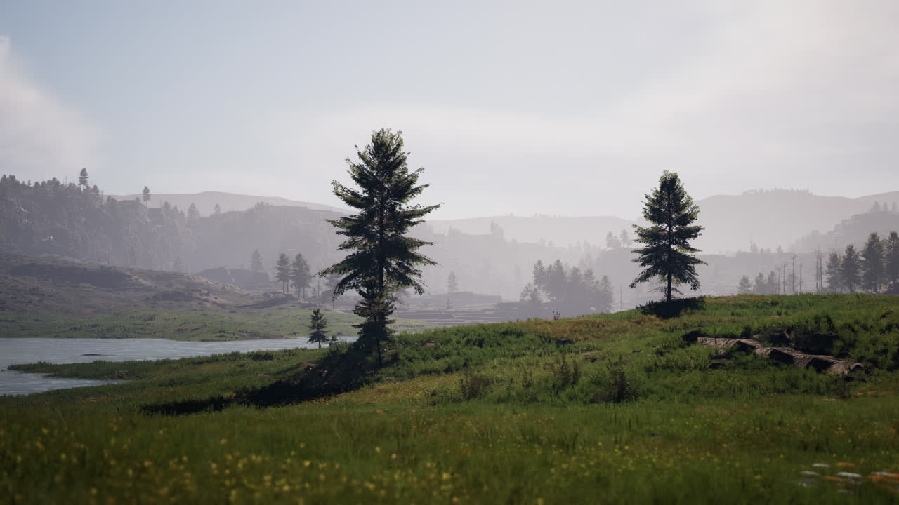 Beautiful mountains landscape in Carpathian