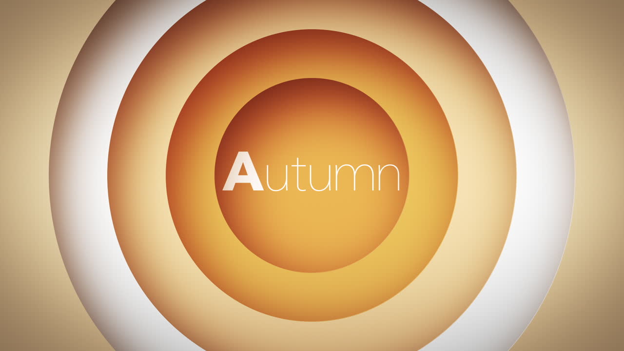 "Autumn" 3D motion Graphic