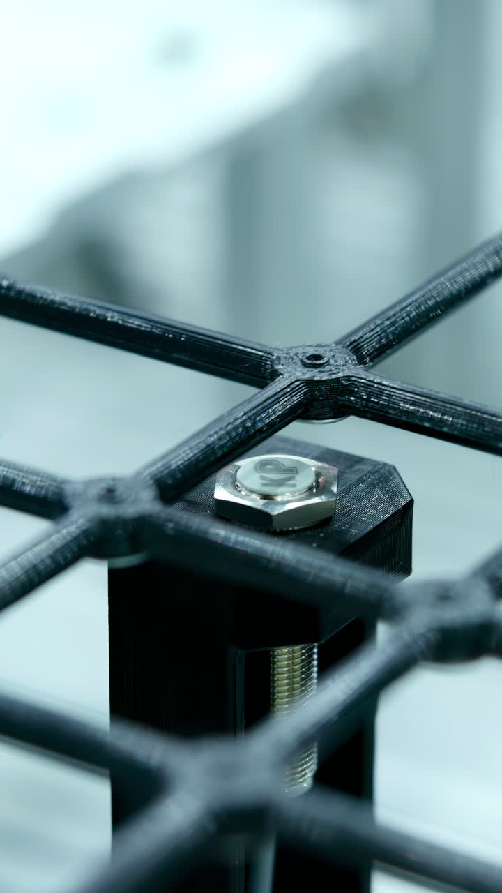 3D-printat rutnät och sensor