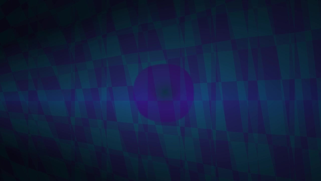 Dynamic Abstract Grid Background with Pulsating Purple Orb